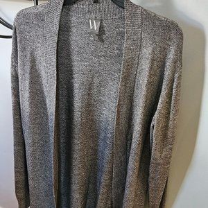 Women's W Grey Cardigan